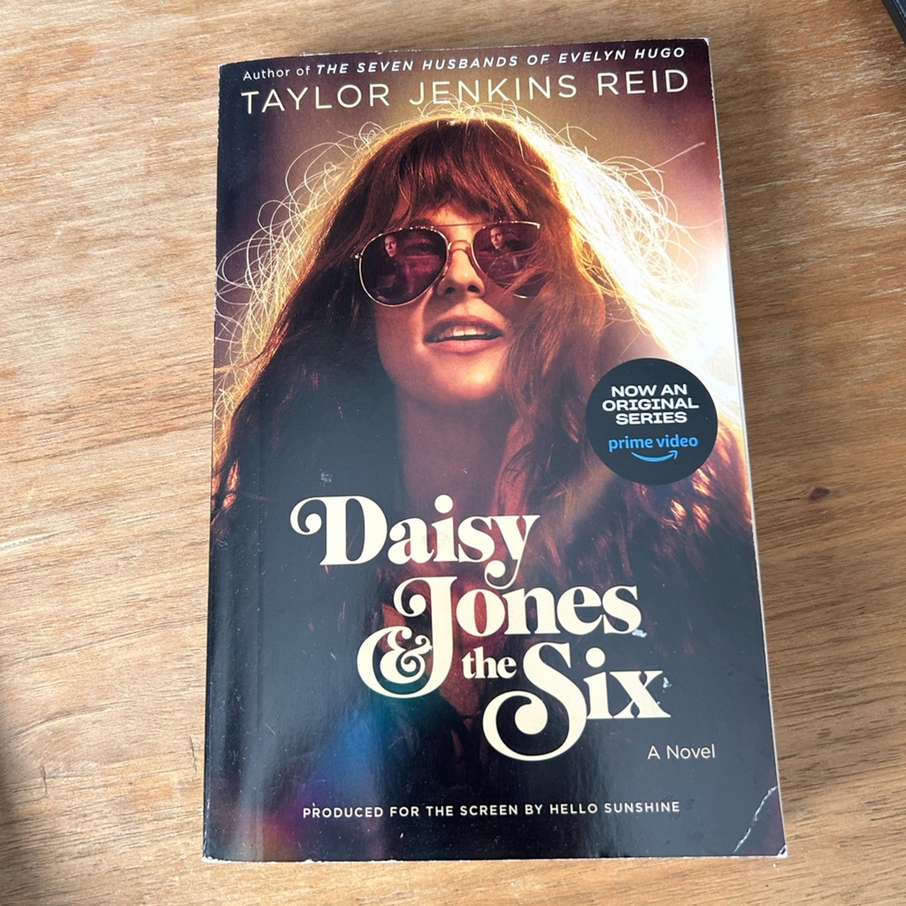 Daisy Jones & The Six- book that was later adapted to a hit series on Amazon